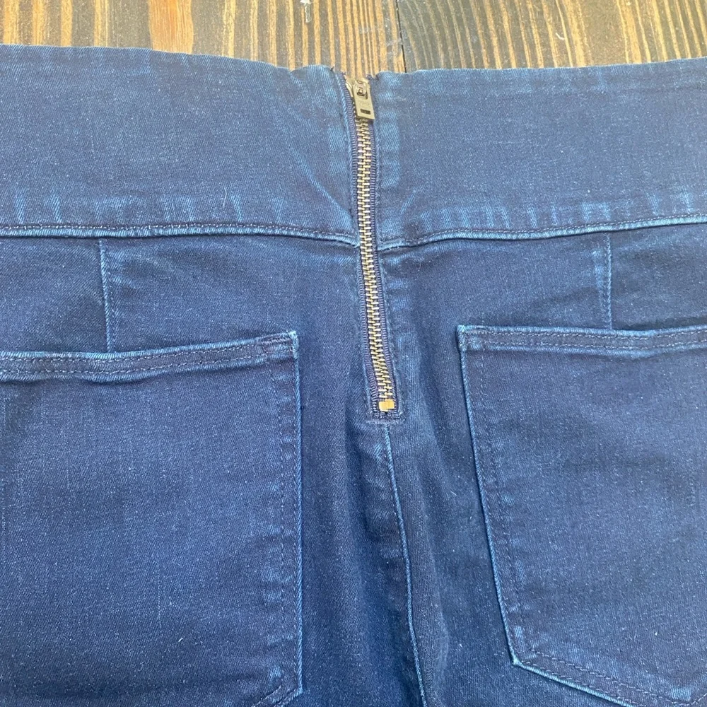 SPANX Dark Blue Women's Signature Waist Slim Boot Jeans - Size 29